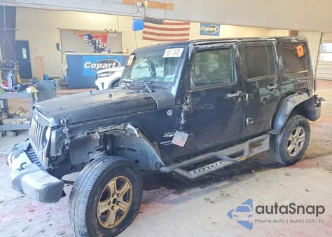 2013 Jeep Wrangler Unlimited Sahara из США, поврежденный, VIN 1C4BJWEG7DL652956